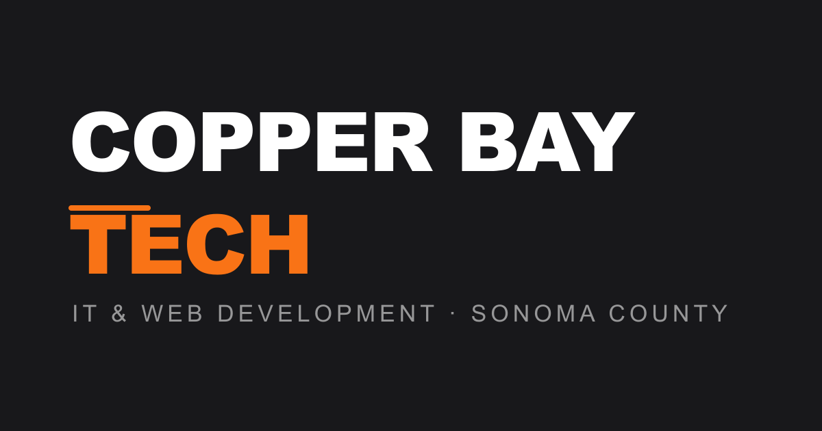 copperbaytech.com — this site — Web Development